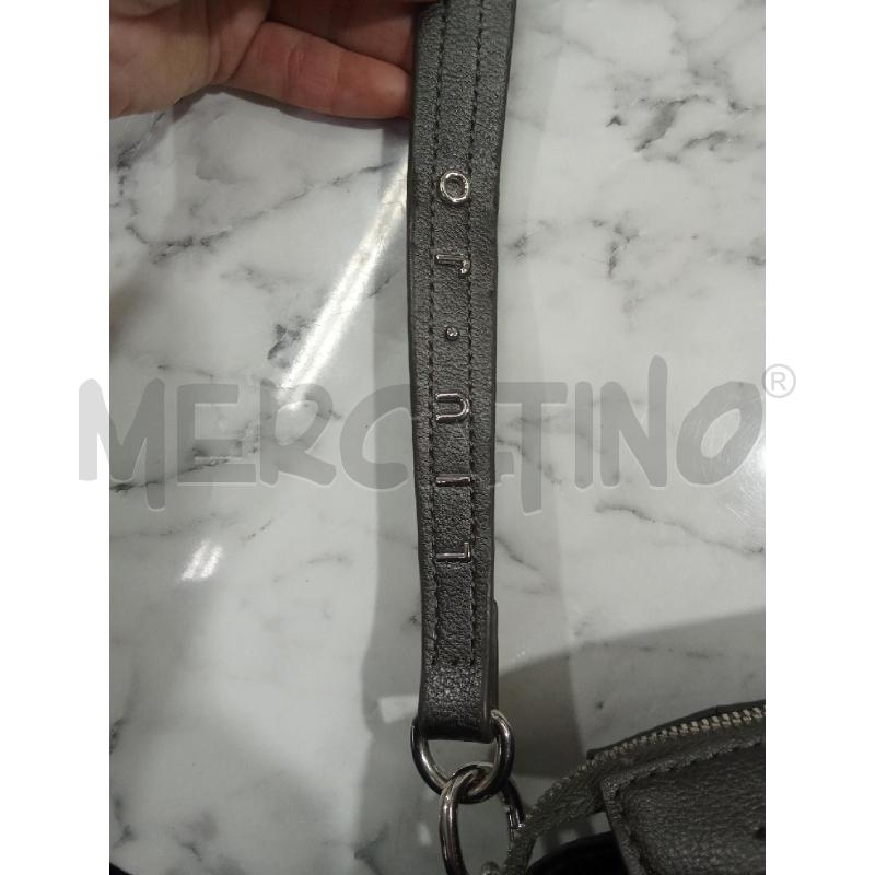 BORSA DONNA LIUJO GRIGIO CON LETTERE  | Mercatino dell'Usato Benevento 2