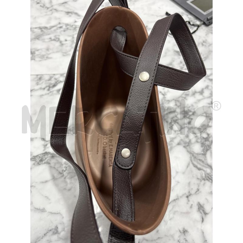 BORSA DONNA MARRONE OBAG TRACOLLA | Mercatino dell'Usato Benevento 3