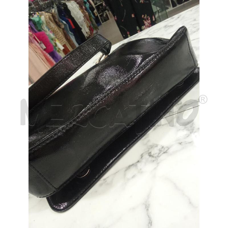 BORSA DONNA NERA LOVE MOSCHINO LOGO DORATO | Mercatino dell'Usato Benevento 5