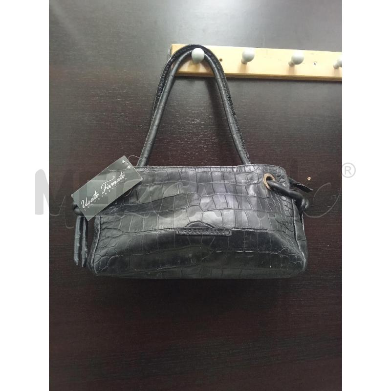 BORSA DONNA NERA PITONATA COCCINELLE | Mercatino dell'Usato Benevento 1