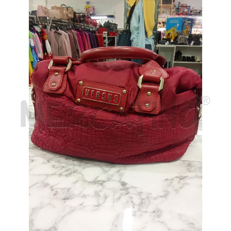 BORSA DONNA ROSSA VERSUS | Mercatino dell'Usato Benevento 1