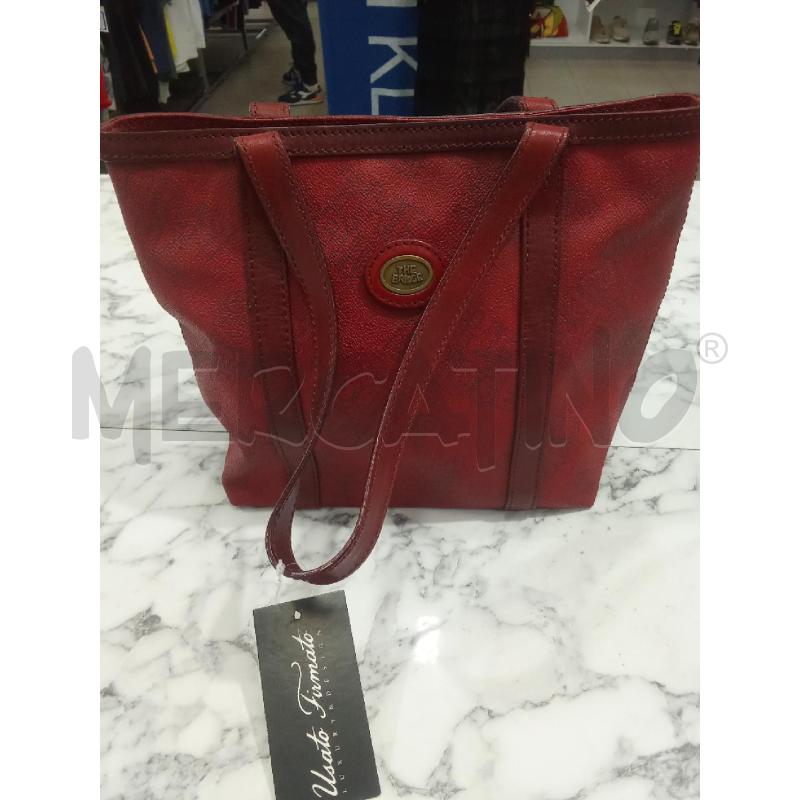 BORSA DONNA ROSSO SCURO THE BRIDGE  | Mercatino dell'Usato Benevento 1