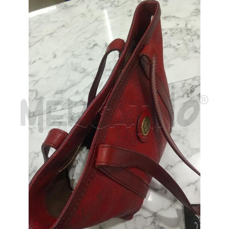 BORSA DONNA ROSSO SCURO THE BRIDGE  | Mercatino dell'Usato Benevento 4