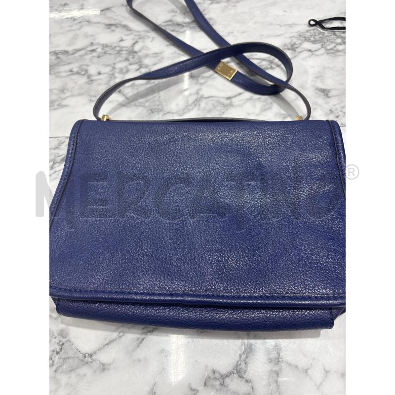 BORSA DONNA TRACOLLA BLU LOVE MOSCHINO LOGO DORATO | Mercatino dell'Usato Benevento 3