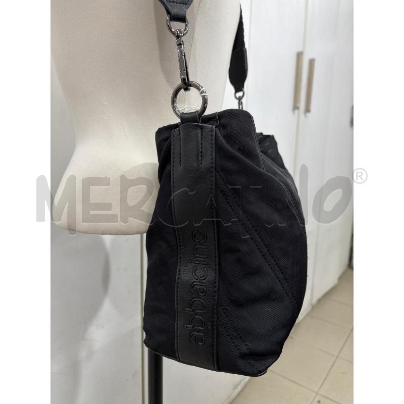 BORSA DONNA TRACOLLA NERA ABBACINO | Mercatino dell'Usato Benevento 2