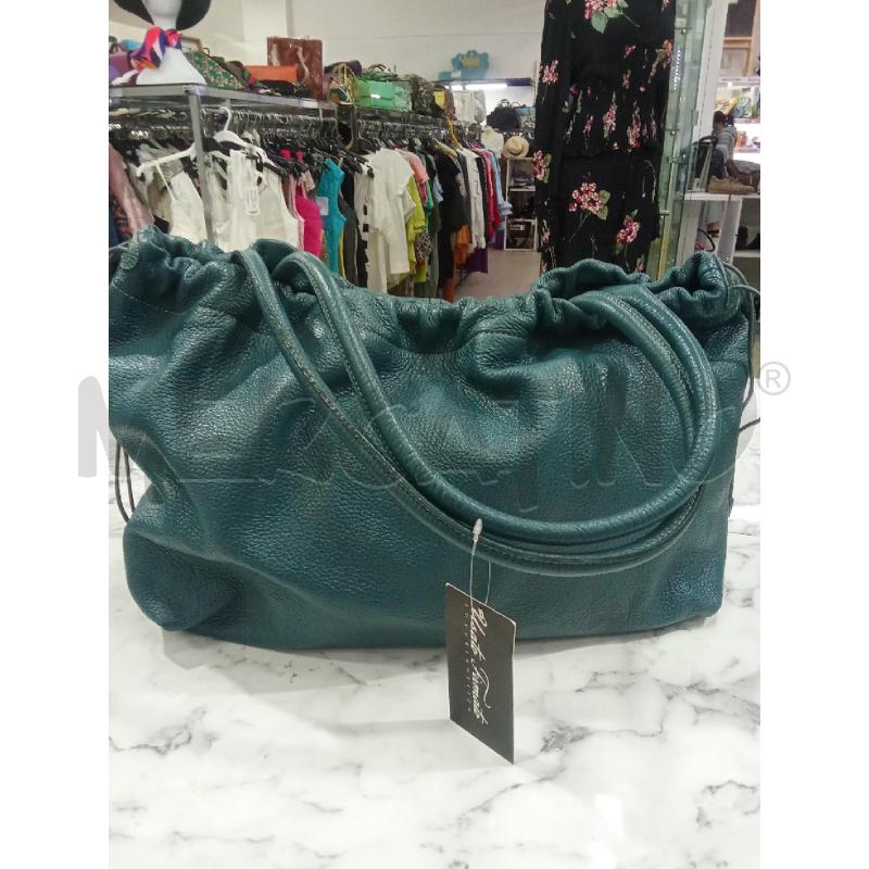 BORSA DONNA VERDE PETROLIO FURLA  | Mercatino dell'Usato Benevento 1