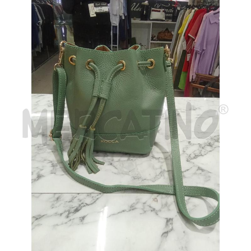 BORSA DONNA VERDE SECCHIELLO NAPPINE KOCCA | Mercatino dell'Usato Benevento 1