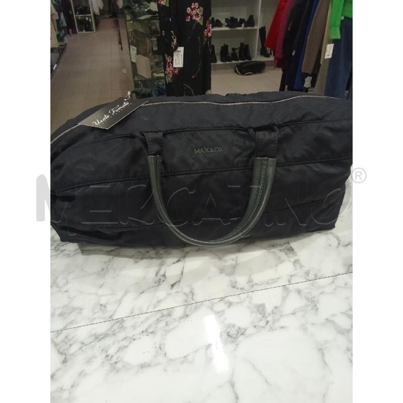 BORSA GRANDE MAX E CO NERA MANICI PICCOLI | Mercatino dell'Usato Benevento 1