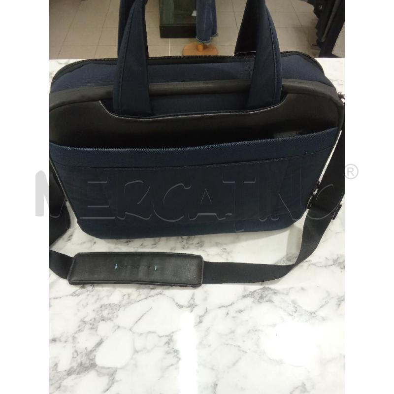 BORSA PORTA PC BLU NERA SAMSONITE | Mercatino dell'Usato Benevento 3