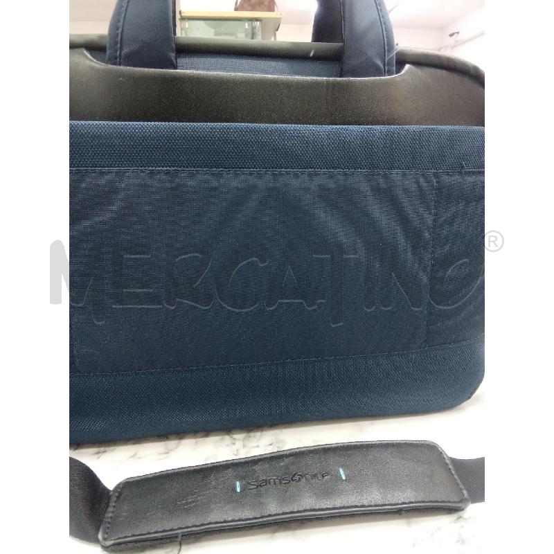 BORSA PORTA PC BLU NERA SAMSONITE | Mercatino dell'Usato Benevento 4