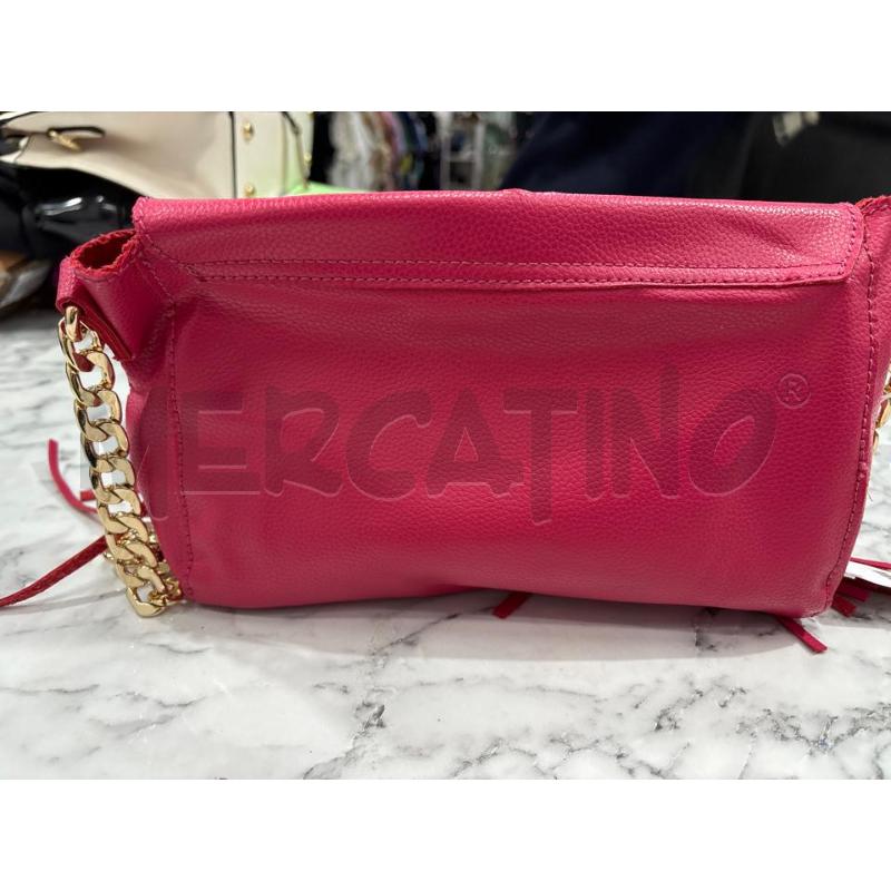 BORSETTA DONNA TRACOLLA FUCSIA CON FRANGE LIUJO | Mercatino dell'Usato Benevento 4