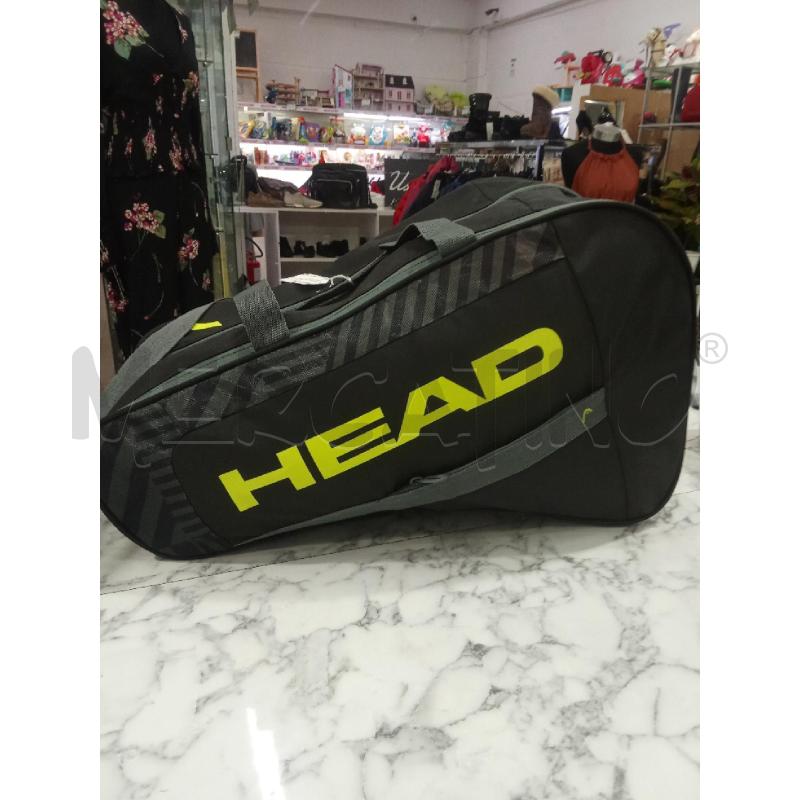 BORSONE NERO HEAD SCRITTA GIALLA | Mercatino dell'Usato Benevento 1