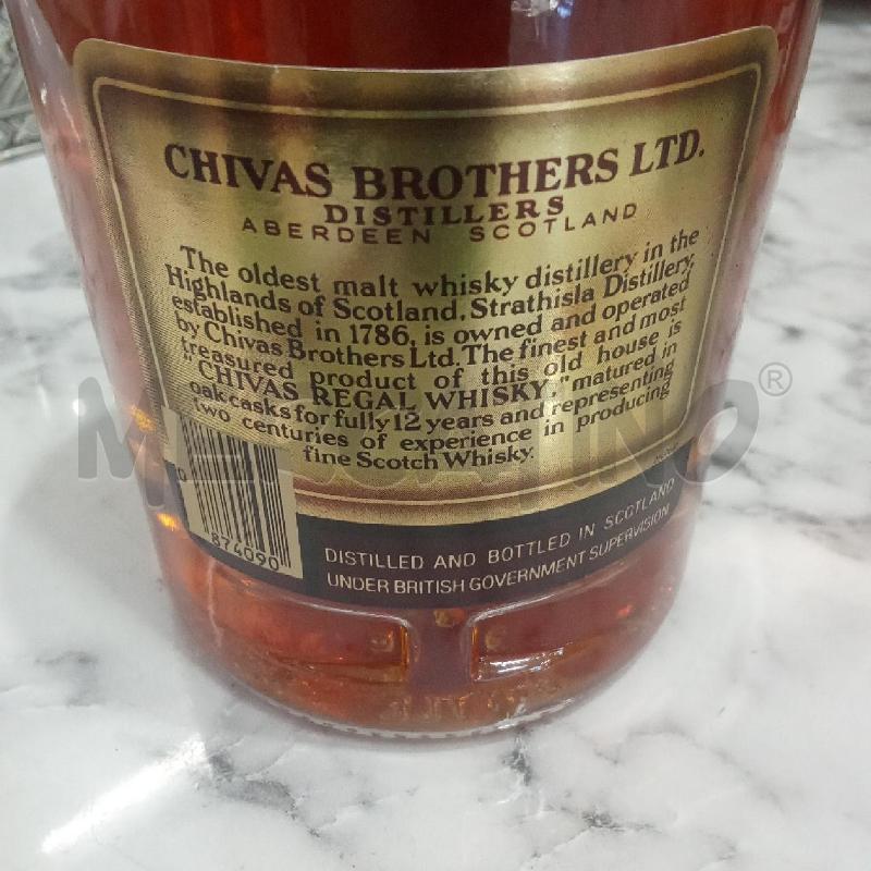 BOTTIGLIA CHIVAS REGAL BLENDED SCOCHT | Mercatino dell'Usato Benevento 4