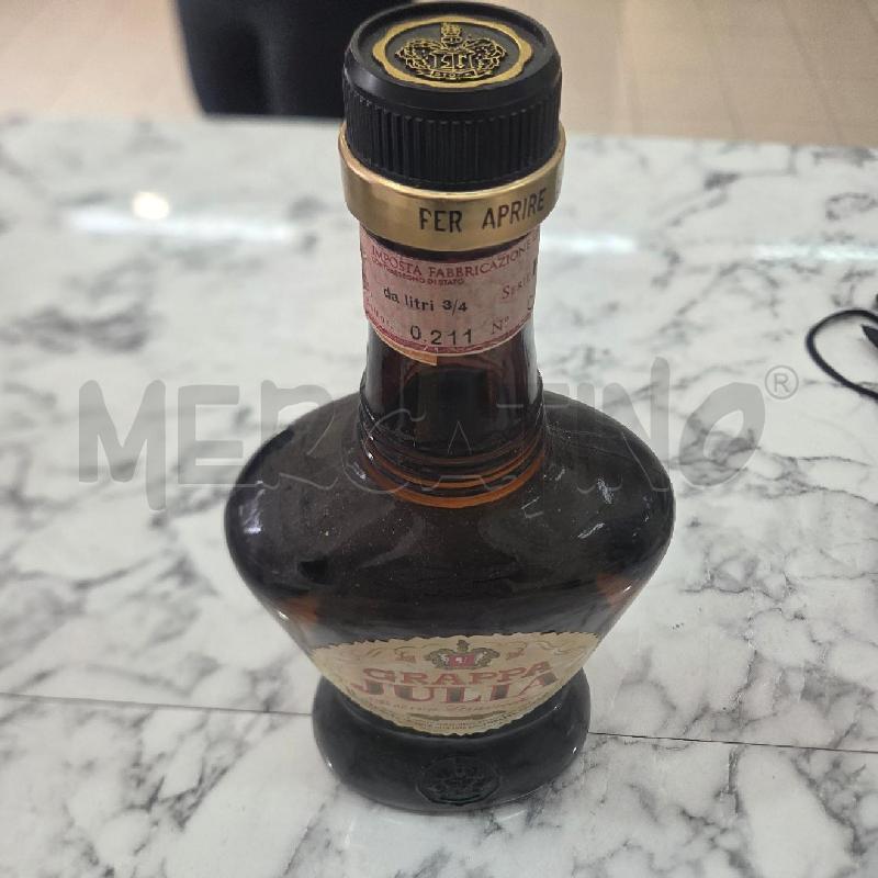 BOTTIGLIA GRAPPA JULIA  | Mercatino dell'Usato Benevento 1