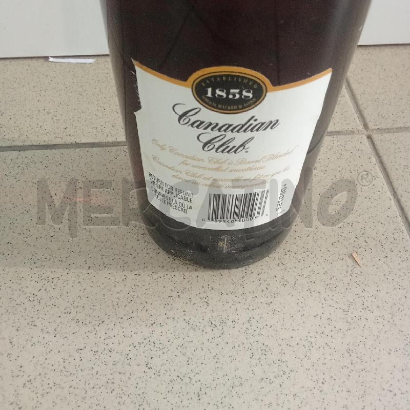 BOTTIGLIA LIQUORE CANADIAN CLUB 1858 | Mercatino dell'Usato Benevento 3