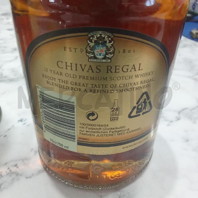 BOTTIGLIA LIQUORE CHIVAS REGAL  | Mercatino dell'Usato Benevento 3