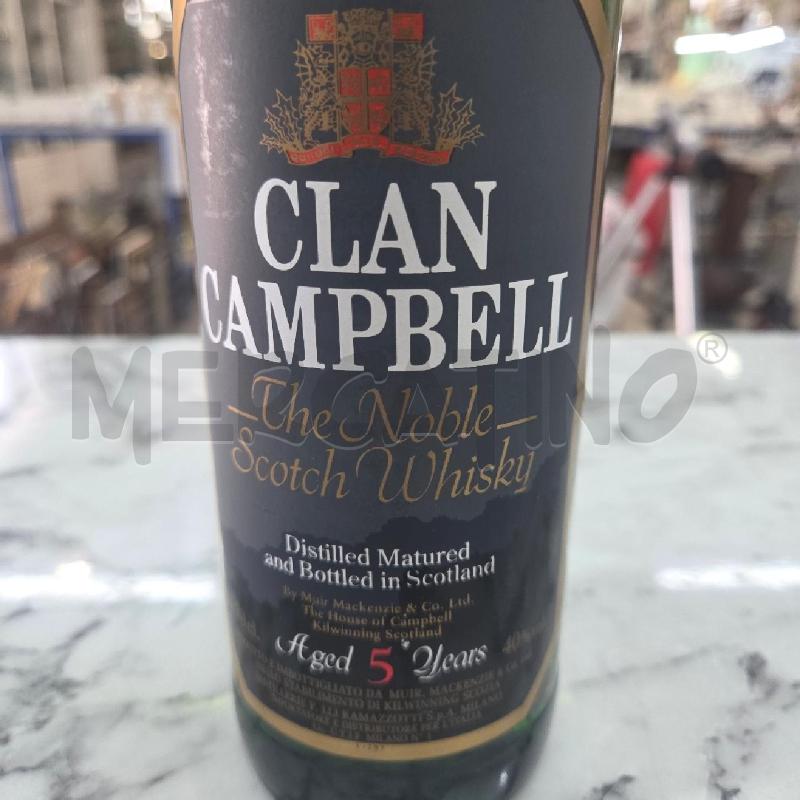 BOTTIGLIA LIQUORE CLAN CAMPBELL | Mercatino dell'Usato Benevento 3