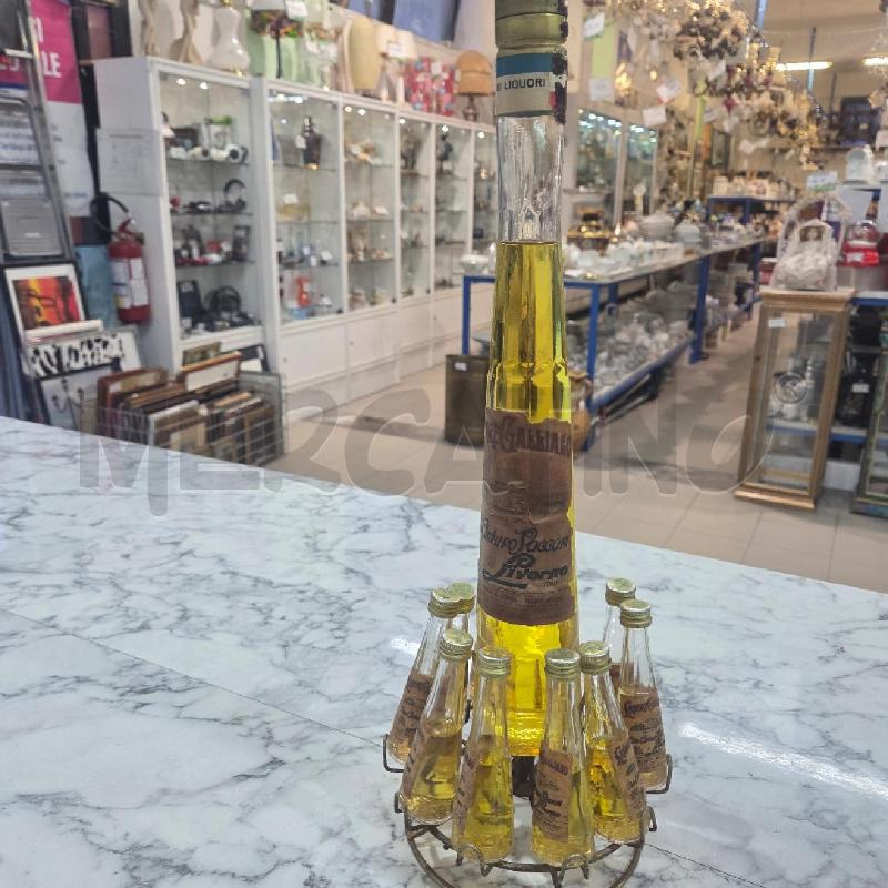 BOTTIGLIA LIQUORE GALLIANO CON SUPPORTO E MIGNON | Mercatino dell'Usato Benevento 1