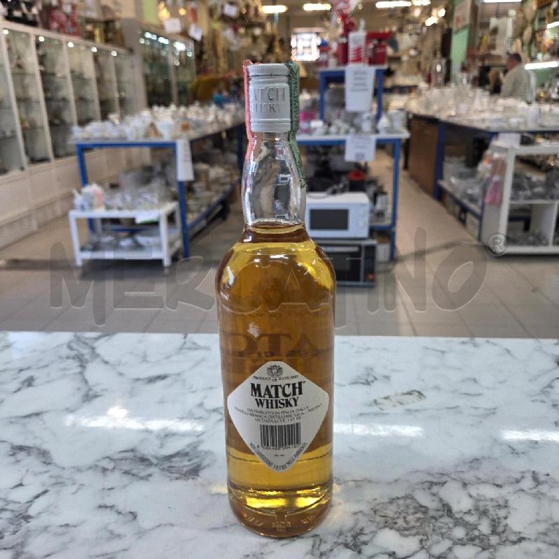 BOTTIGLIA LIQUORE MATCH WHISKY  | Mercatino dell'Usato Benevento 2
