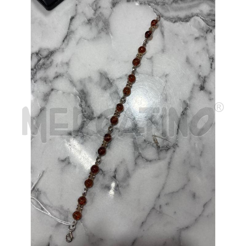 BRACCIALE A. SFERE ARANCIONE | Mercatino dell'Usato Benevento 1
