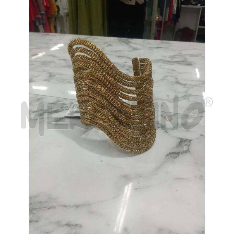 BRACCIALE MULTIFILI GIALLO RIGIDO ANNA BIBLO | Mercatino dell'Usato Benevento 1