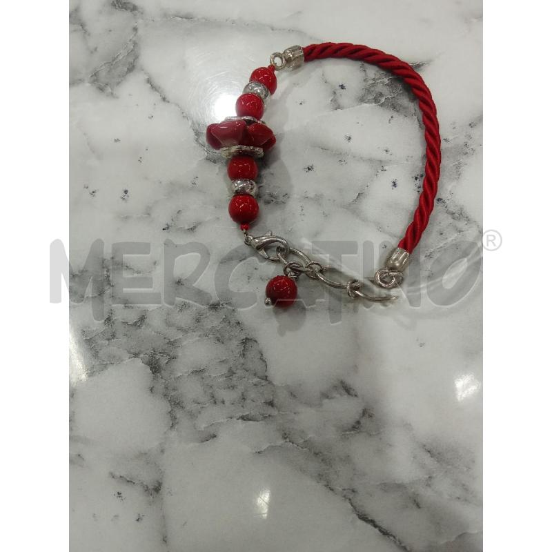 BRACCIALE ROSSO MURANO GLASS | Mercatino dell'Usato Benevento 3