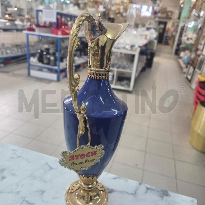 BROCCA CER BLU MANICI DORATI CREMA CACAO | Mercatino dell'Usato Benevento 2