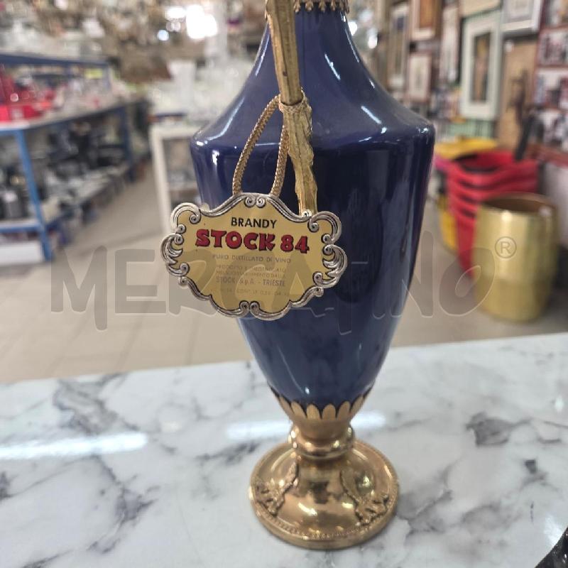 BROCCA CER BLU MANICI DORATI STOCK BRANDY 84 | Mercatino dell'Usato Benevento 4