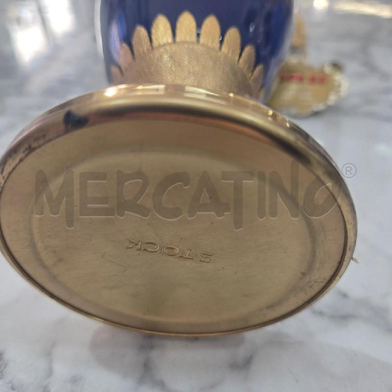 BROCCA CER BLU MANICI DORATI STOCK BRANDY 84 | Mercatino dell'Usato Benevento 5