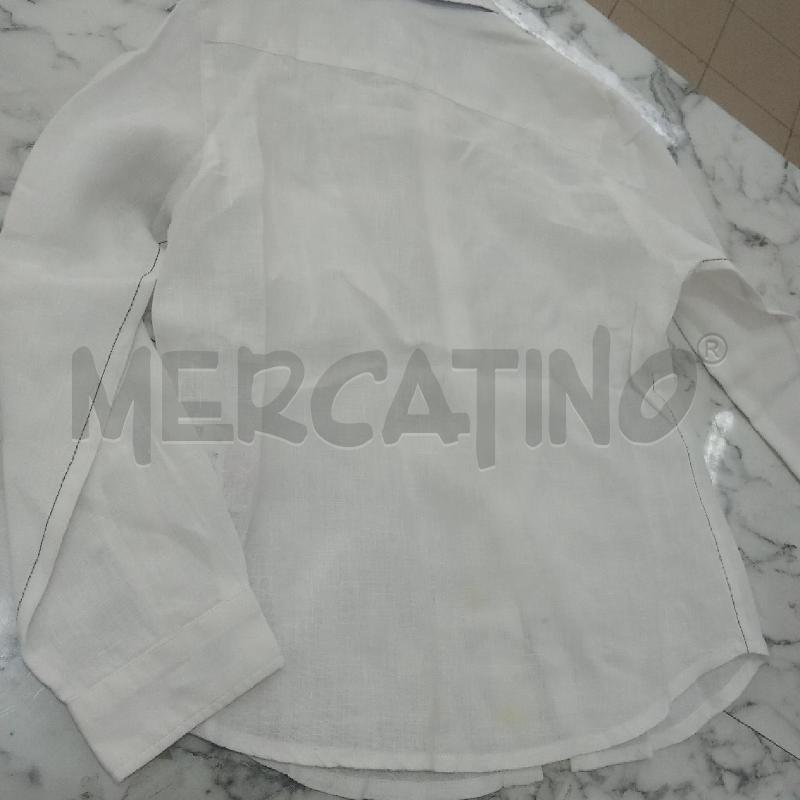 CAMICIA BAMBINO BIANCA LINO ARMANI  | Mercatino dell'Usato Benevento 3