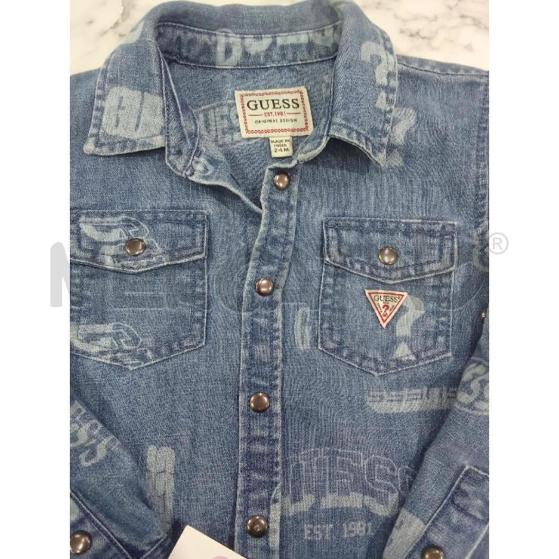 CAMICIA BAMBINO DENIM LOGATA GUESS | Mercatino dell'Usato Benevento 2