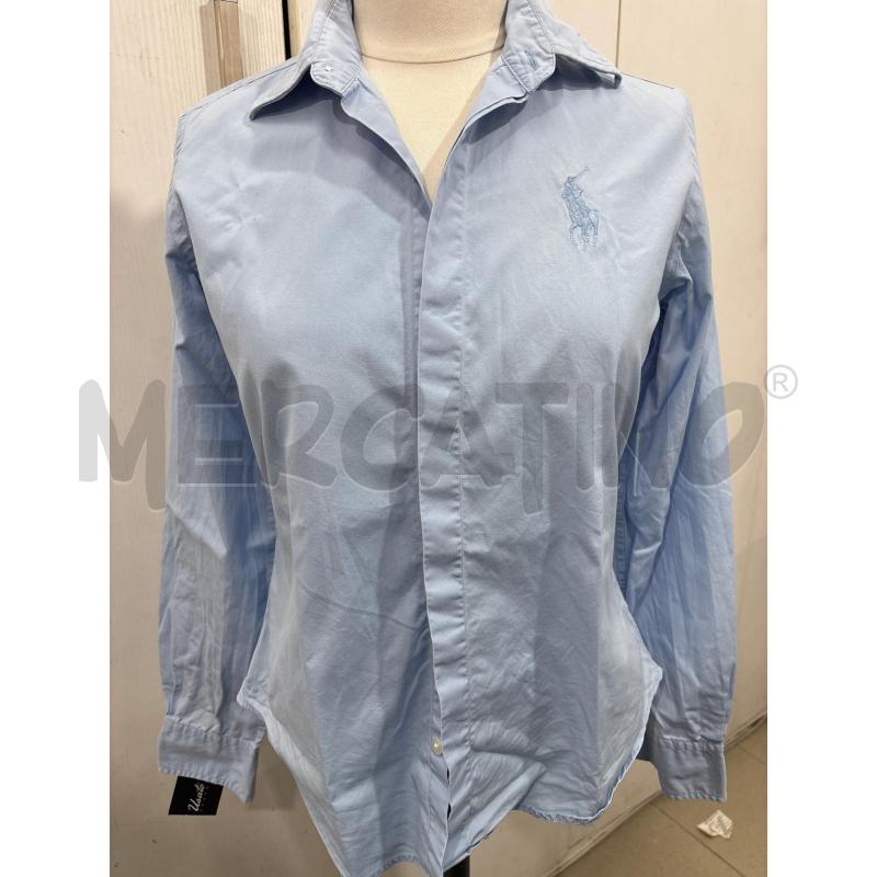 CAMICIA DONNA AZZURRA POLO GOLF | Mercatino dell'Usato Benevento 1