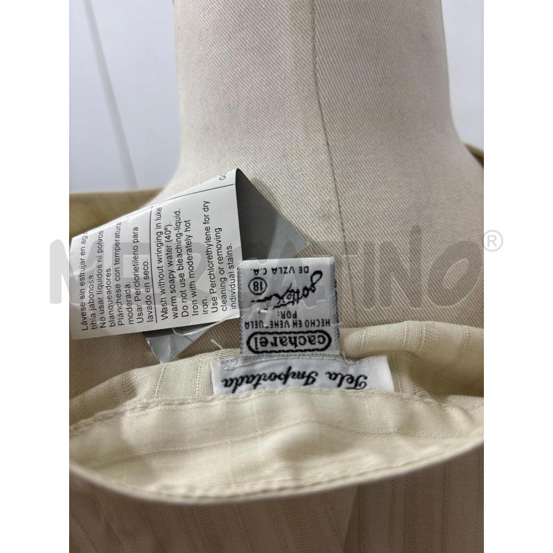 CAMICIA DONNA BEIGE CACHAREL SCOLLO V | Mercatino dell'Usato Benevento 4