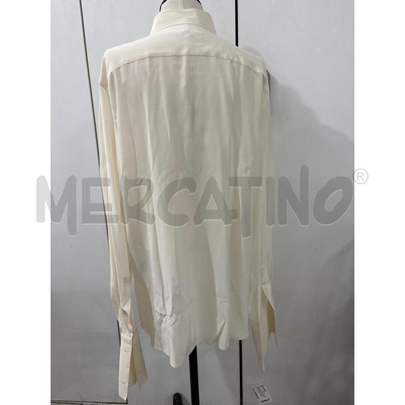CAMICIA DONNA BIANCO PANNA PRADA CAMAL SETA | Mercatino dell'Usato Benevento 3