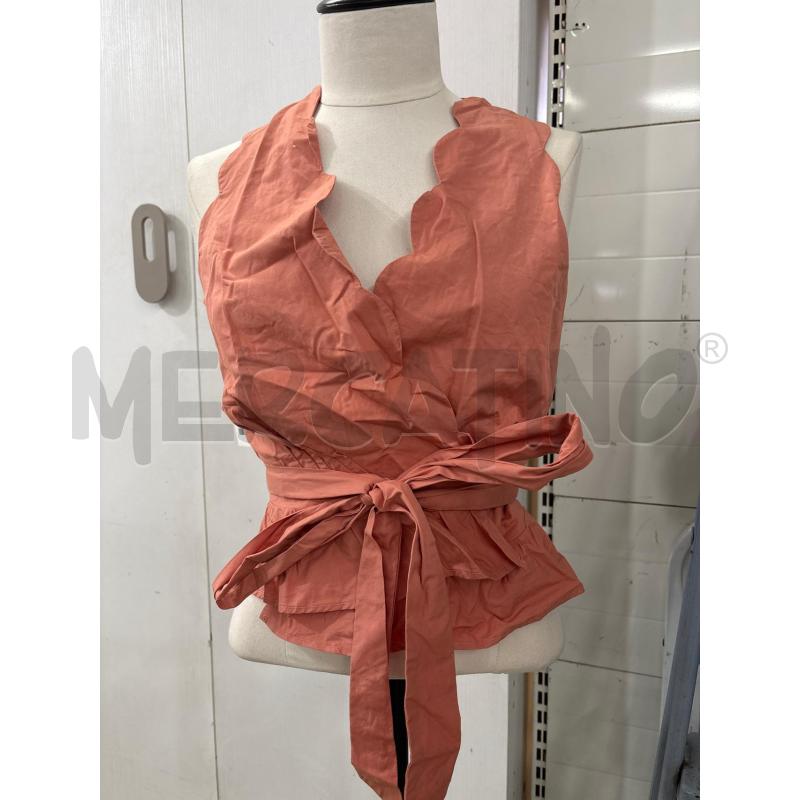 CAMICIA DONNA GILET ROSA ELISABETTA FRANCHI | Mercatino dell'Usato Benevento 1