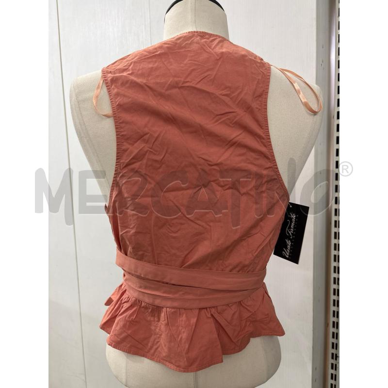 CAMICIA DONNA GILET ROSA ELISABETTA FRANCHI | Mercatino dell'Usato Benevento 3