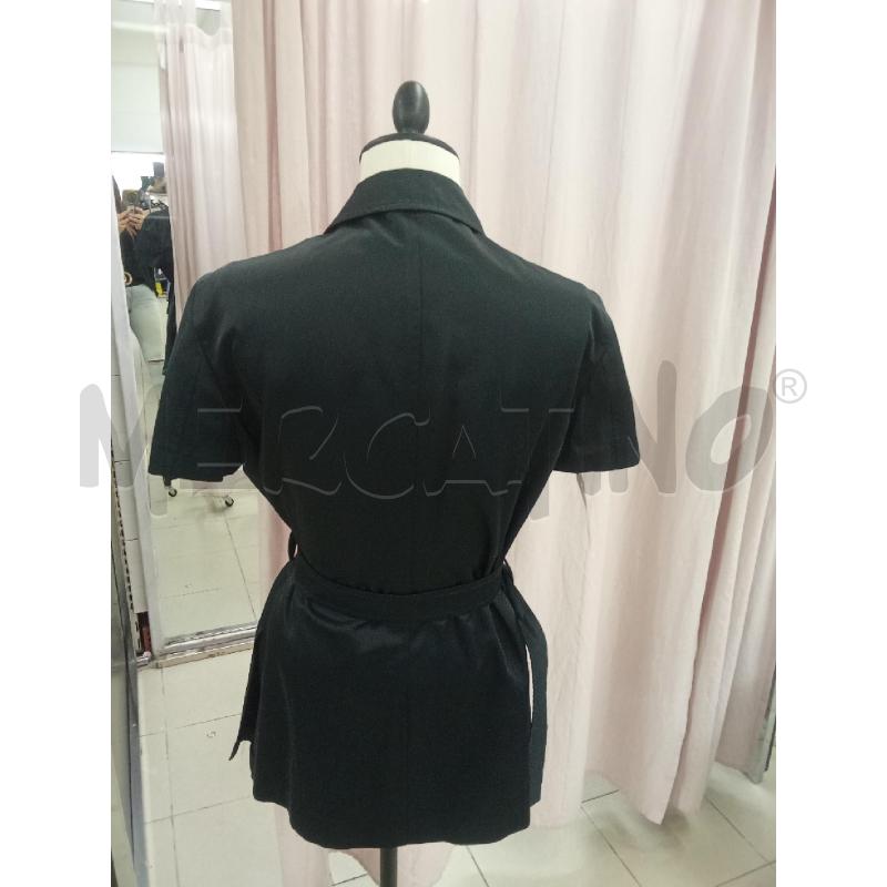 CAMICIA DONNA NERA CON SPACCHI E CINTURINA MAX&CO CLASSICS | Mercatino dell'Usato Benevento 2