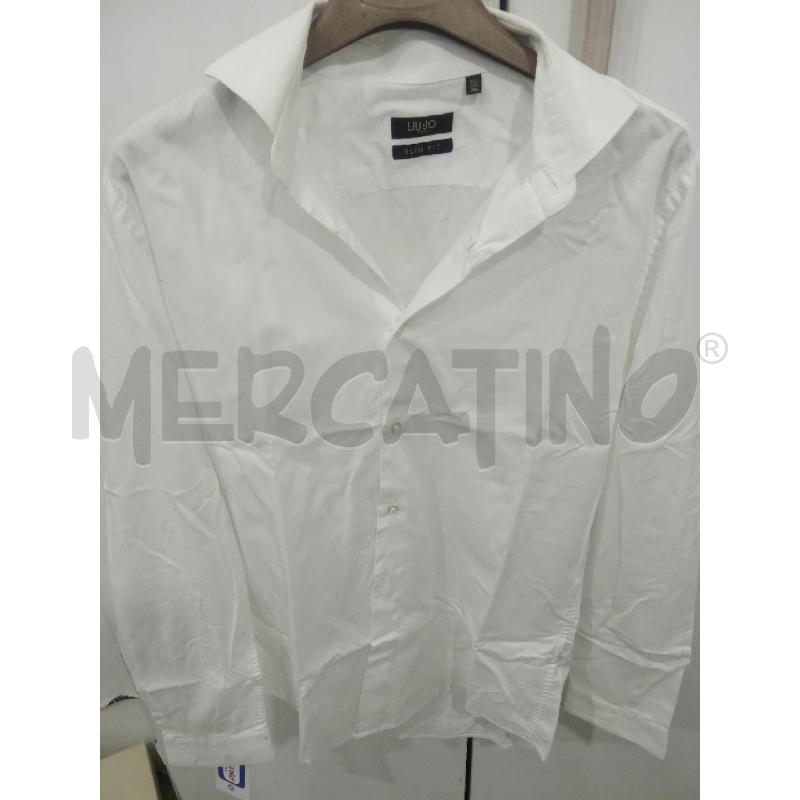 CAMICIA UOMO BIANCA LIU JO | Mercatino dell'Usato Benevento 1
