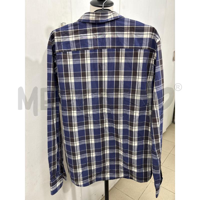 CAMICIA UOMO BLU QUADRI TOMMY HILFIGER VINTAGE FIT | Mercatino dell'Usato Benevento 3