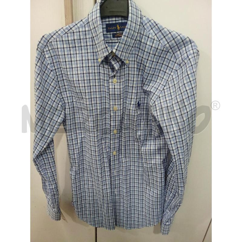 CAMICIA UOMO CELESTE RALPH LAUREN | Mercatino dell'Usato Benevento 1