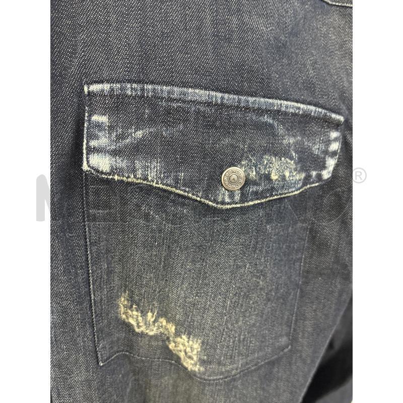 CAMICIA UOMO JEANS SCURO DONDUP REGULAR FIT | Mercatino dell'Usato Benevento 2