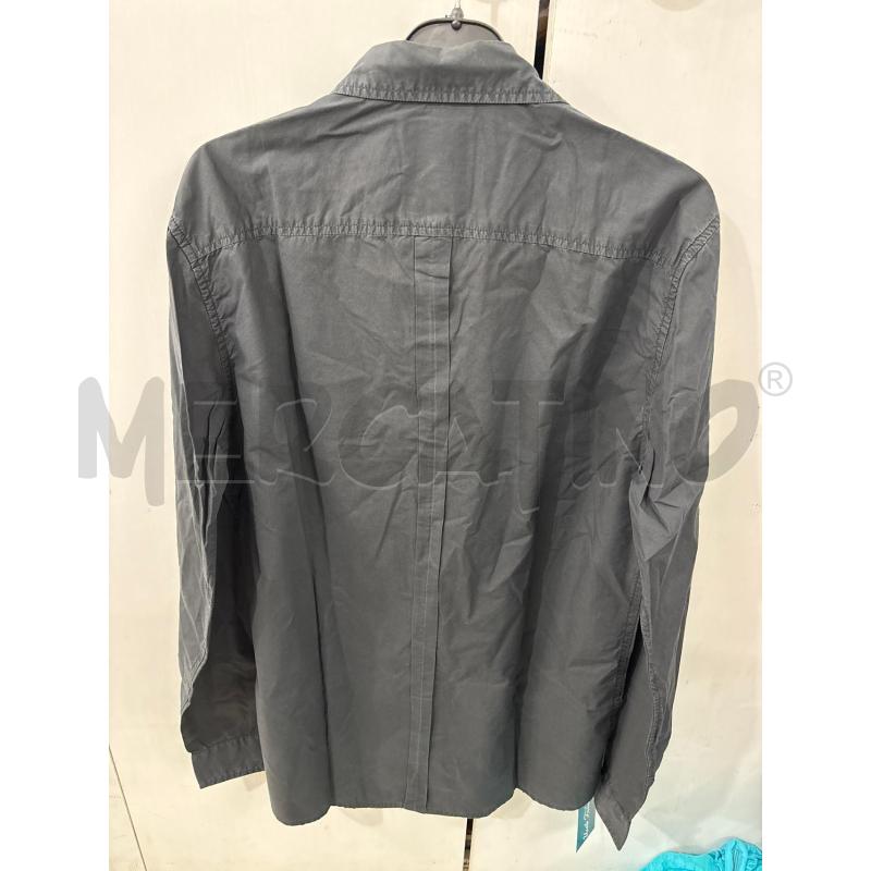 CAMICIA UOMO NERO GRIGIO SCURO DIESEL CO TASCHINO COTONE | Mercatino dell'Usato Benevento 4