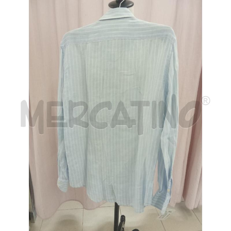CAMICIA UOMO RIGHE AZZURRE BROOKSFIELD | Mercatino dell'Usato Benevento 2