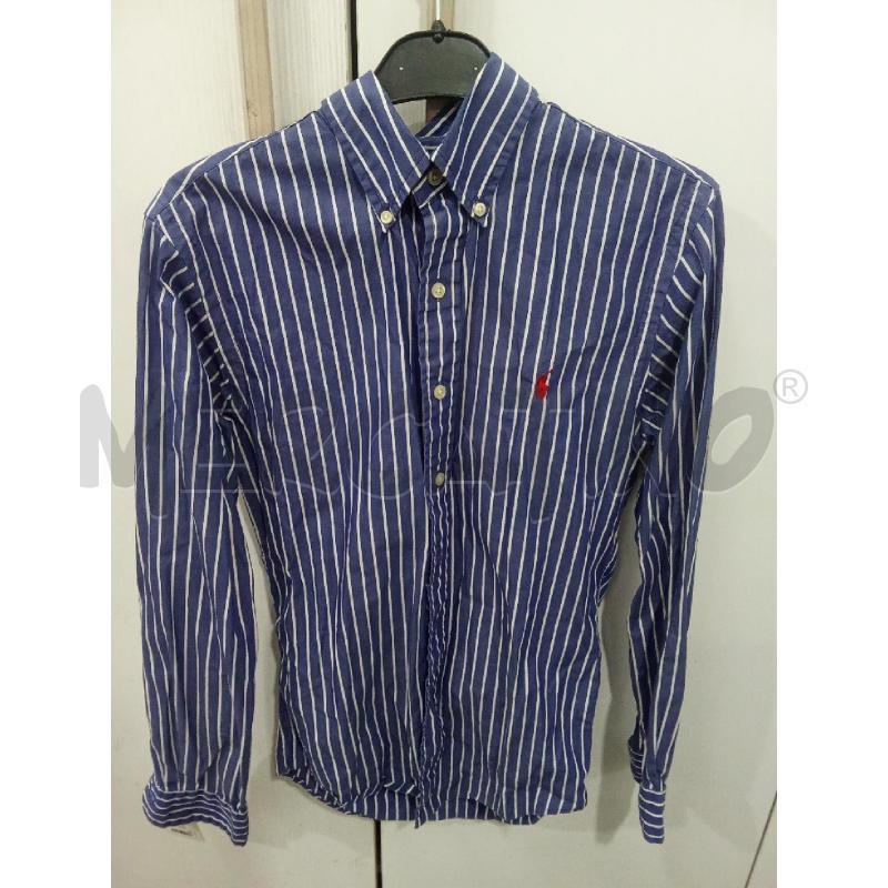 CAMICIA UOMO RIGHE BLU RALPH LAUREN | Mercatino dell'Usato Benevento 1