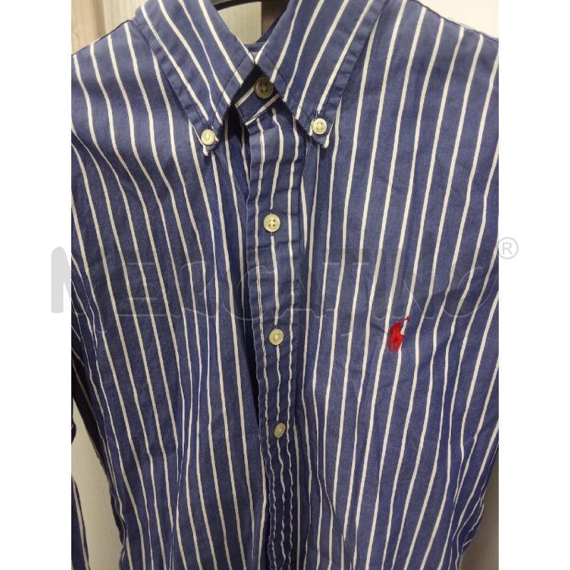 CAMICIA UOMO RIGHE BLU RALPH LAUREN | Mercatino dell'Usato Benevento 2