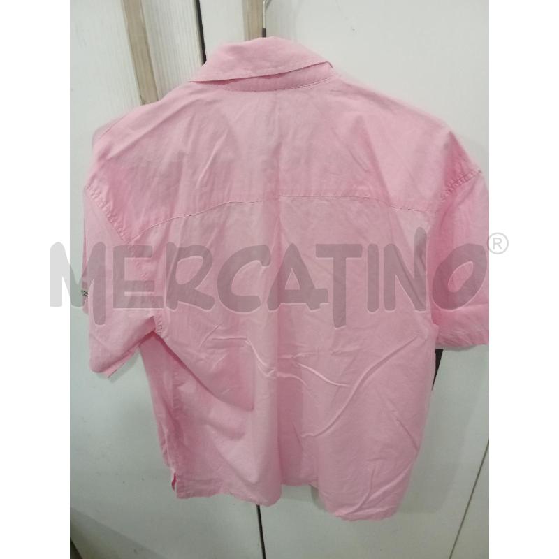 CAMICIA UOMO ROSA MANICA CORTA CALVIN KLEIN | Mercatino dell'Usato Benevento 3