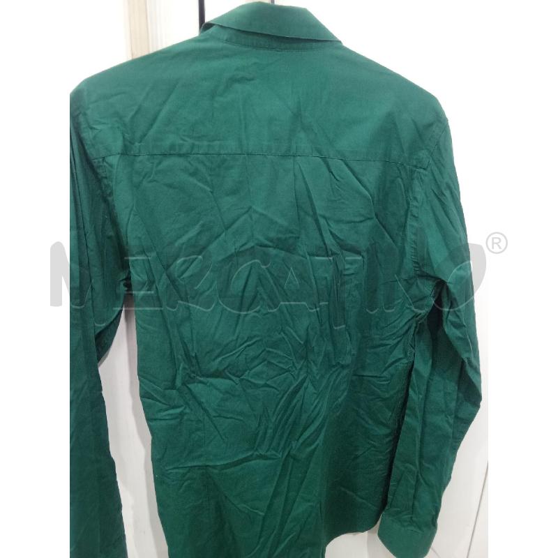 CAMICIA UOMO VERDE CALVIN KLEIN SLIM STRETCH FIT | Mercatino dell'Usato Benevento 3