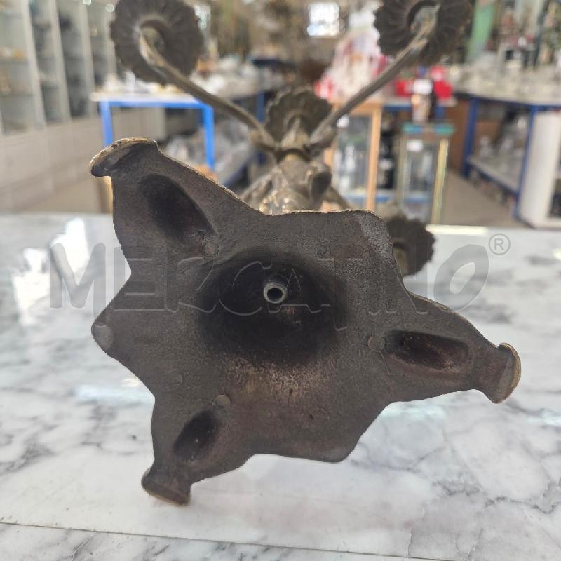 CANDELABRI PZ. COPPIA 5 BRACCIA DORATI  | Mercatino dell'Usato Benevento 5