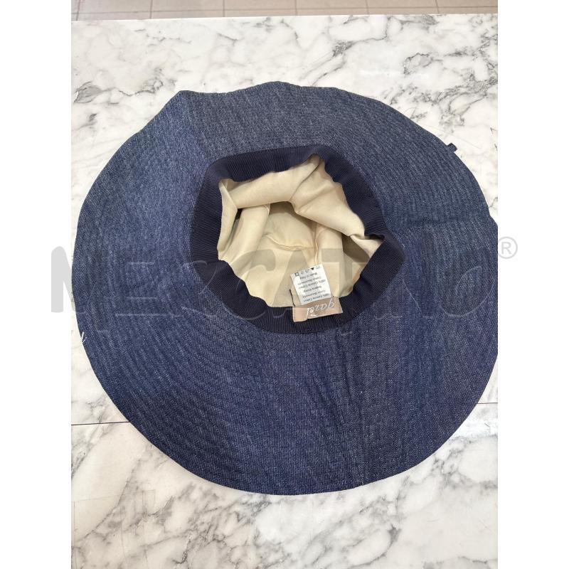 CAPPELLO DONNA JEANS SCURO CON LACCIO GAZEL | Mercatino dell'Usato Benevento 3