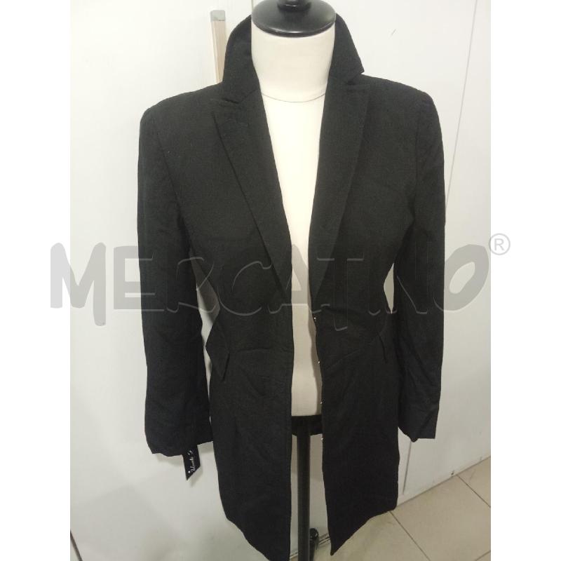 CAPPOTTO DONNA NERO CHIUSURA GANCETTI COSTUME NATINAL | Mercatino dell'Usato Benevento 1